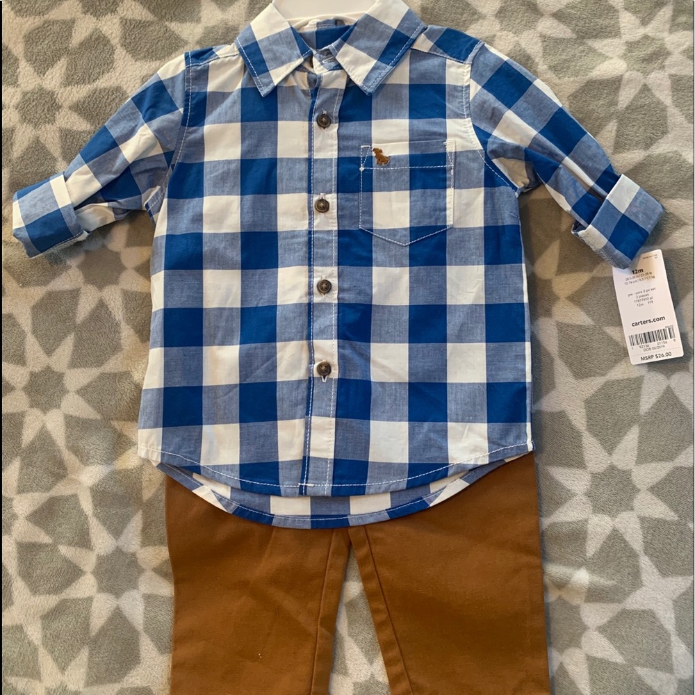 Carter’s 12m Boy Outfit